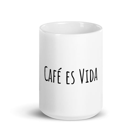 Cafe Es Vida Mug White